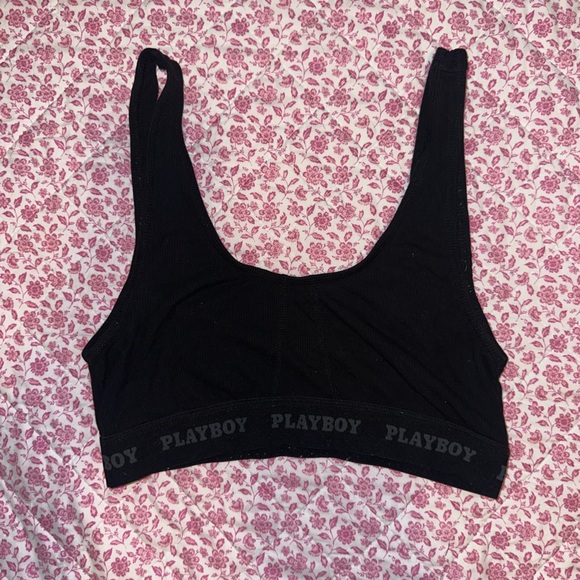 PLAYBOY Black Bralette - Picture 1 of 1
